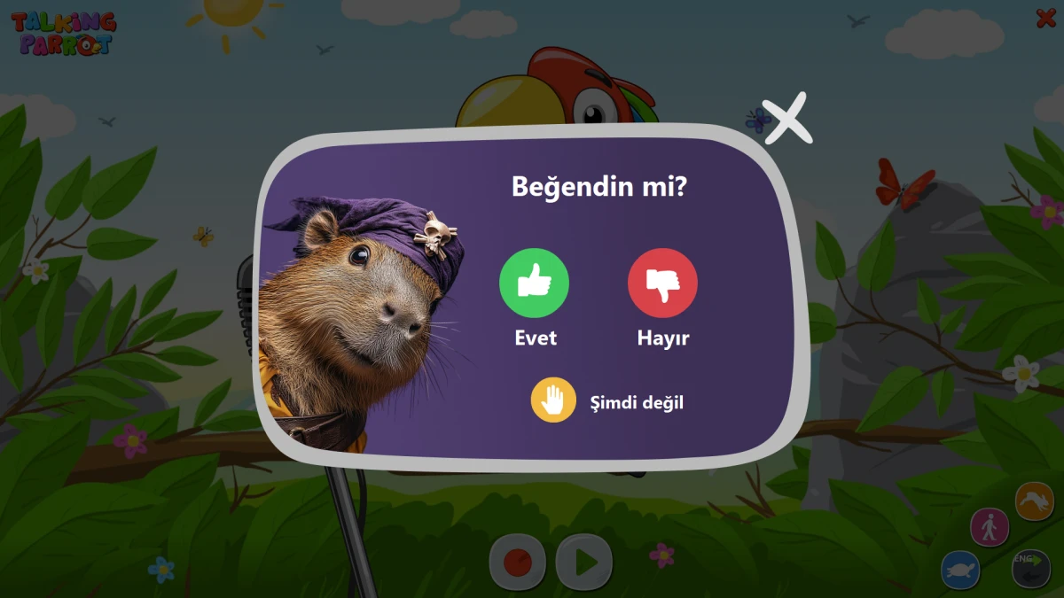 Beğendin mi?